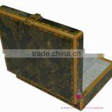 Small Jewelry Box With Pocket and Cushion thumbnail-5