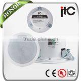 ITC IP-S508 Series 12W to 48W Internal Class D Amplifier PoE TCP IP Speaker Ceiling Quality Choice thumbnail-1