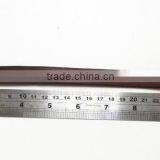 Fashion Long Size Folding Key Holder Leather Keychain With Metal Ring thumbnail-3