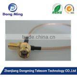 SMA Male Crimp Right Angle to IPEX Coaxial Connector Adapter for RG178