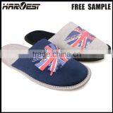 Wholesale Custom Winter Warm Sleeping Slipper , Flag Bedroom Slippers thumbnail-1