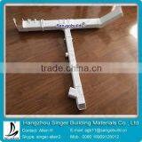 China High Quality White Rain Gutters Downspouts Sell to Ogun, Nigeria