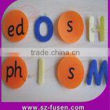 Nylon Colorful Hook and Loop Letters Number for Hats