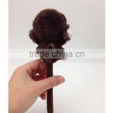 China Wholesale Big Eyes Animal Toy Stuffed Monkey Plush Pen thumbnail-5