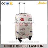 EVA Fabric Printing Luggage Rolling Trolley Luggage Suitcase Quality Choice