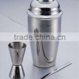 500ml Stainless Steel Cocktail Shaker Bottle Set