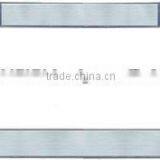 Zinc Alloy Blank Double Panel License Plate Frame