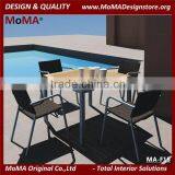 MA-F15 Leisure Outdoor Restaurant Furniture Teak Dining Table Designs thumbnail-1