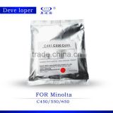 400g developer CKMY for use in C451/ 550/ 650 compatible for Minolta color copier spare parts