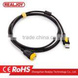 2016 Manufacturer High Quality Black High Speed Male to Female Extension Usb Cable thumbnail-5