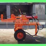New Type 20-30t 530-610mm Horizontal and Vertical Hydraulic Diesel Log Cutting Machine With Take-off With CE From China