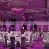 Shanghai Event Rental Furniture Acrylic LED Lighted Wedding Table Top Chandeliers thumbnail-1