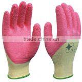 Anti-Acid Comfortable Orange Latex heavy duty working gloves