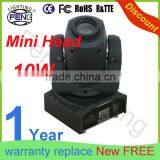 10watt Low Power Consumption Stage Used China Made Beam Moving Head Lights thumbnail-2