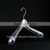 Transparent Plastic Jacket Hanger for Clothing Manufacturer thumbnail-1