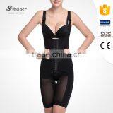 S-SHAPER Seamless Open Bust Full Bodysuit Shapewear Wholesale thumbnail-1