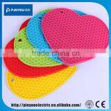 China Supplier High Quality Custom Silicone Coaster , Silicone Cup Mats thumbnail-1