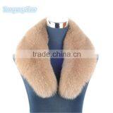 Popular Big Colorful Fox Fur Neck Collar for Fashion Women thumbnail-2
