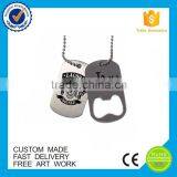 Promotional Zinc Alloy Debossed Logo Custom Engraving Metal Dog Tag thumbnail-4