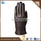 Winter Warm Men Classic Genuine Sheepskin Leather Gloves With High Quality thumbnail-1