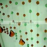 colorful crystal curtain