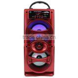 High Quality Cheap Portable Wooden Speaker With USB/SD/AUX & FM thumbnail-1