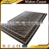 Wool 3D Embroidered Modern Pattern Hotel Room Hand Tufted Acrylic Carpet thumbnail-1