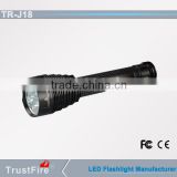 Original Trustfire J18 8000LM cree xml t6 rechargeable police/hunting led flashlights