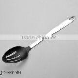 Stainless Steel Long Handle Nylon Tasting Funny Slotted Spoons