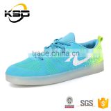 2016 New Style Shoes Hotest Sell Sport Style Safety Led Shoes With Adult