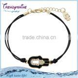 Fashion Enameled Hamsa Hand for Elastic Rope Bracelet thumbnail-1
