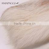 Factory Promote White Fox Sleeve Mink Fur Coat for Women thumbnail-3