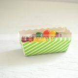Disposable Rectangular Paper Loaf Baking Pans Baking Containers Loaf Pans/trays Cake Pans 3.1" L x 1.2" W 1.4" H thumbnail-5