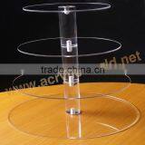 Square Acrylic Cake Stand/acrylic Tube Cake Stand/clear Acrylic Bulk Food Bin thumbnail-5