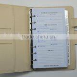 A5 pu Leather Ring Binder Travel Diary With Clasp thumbnail-1