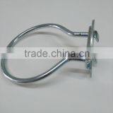 G-711|Ring-shaped Stainless Steel Tool Hook for Square Hole Peg Board|Metal Oval-shaped Hook thumbnail-5