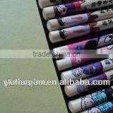 round bamboo chopstick wooden chopsticks in bag