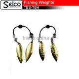 Brass Fishing Weights With Beads, 1/8oz. 3/16oz. 1/4oz. 5/16oz. 3/8oz. 1/2oz. 3/4oz. 1oz. thumbnail-3