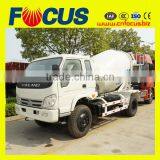 3m3, 4m3 Mini Concrete Truck Mixer, Concrete Mixer Truck thumbnail-3