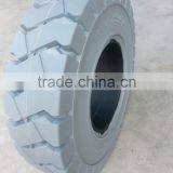 5.00-8 Solideal Tyres for Forklift Solid Non-marking Pneumatic Tire thumbnail-5