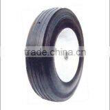 12X2.75"semi Pneumatic Rubber Wheel thumbnail-1