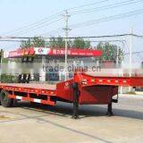2 Axle Low Flatbed Semi-trailer,bed for Truck thumbnail-1