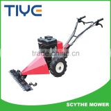 6.5HP Gas Garden Scythe Mower With CE Approval With 80CM 90CM 120CM Cutting Width