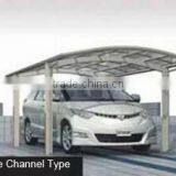 Single Tunnel All Seasons Car Port HX112 thumbnail-2