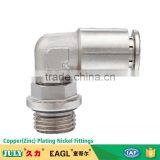 JULY Supply Good Quality Good Price Copper Plated 90 Degree Elbow Fittings thumbnail-1