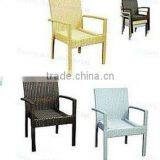 Outdoor wicker chair