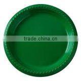 7" Inch Disposable PS Colorful Plastic Plates Party Tray thumbnail-3