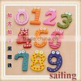 Hot Sale Lovely Alphabet and Digital Shape Custom Soft Pvc Fridge Wooden Magnets Fridge Magnet thumbnail-1