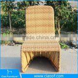 Распродажа садового обеденного комплекта из плетеной мебели и алюминиевой мебели. Большая фабрика Китая. Продажа. thumbnail-4