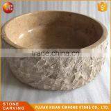 Natural Stone Made Mix Color Stone Basin thumbnail-1
